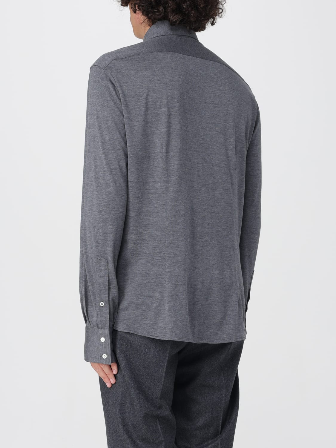 BRUNELLO CUCINELLI SHIRT: Shirt men Brunello Cucinelli, Grey - Img 3