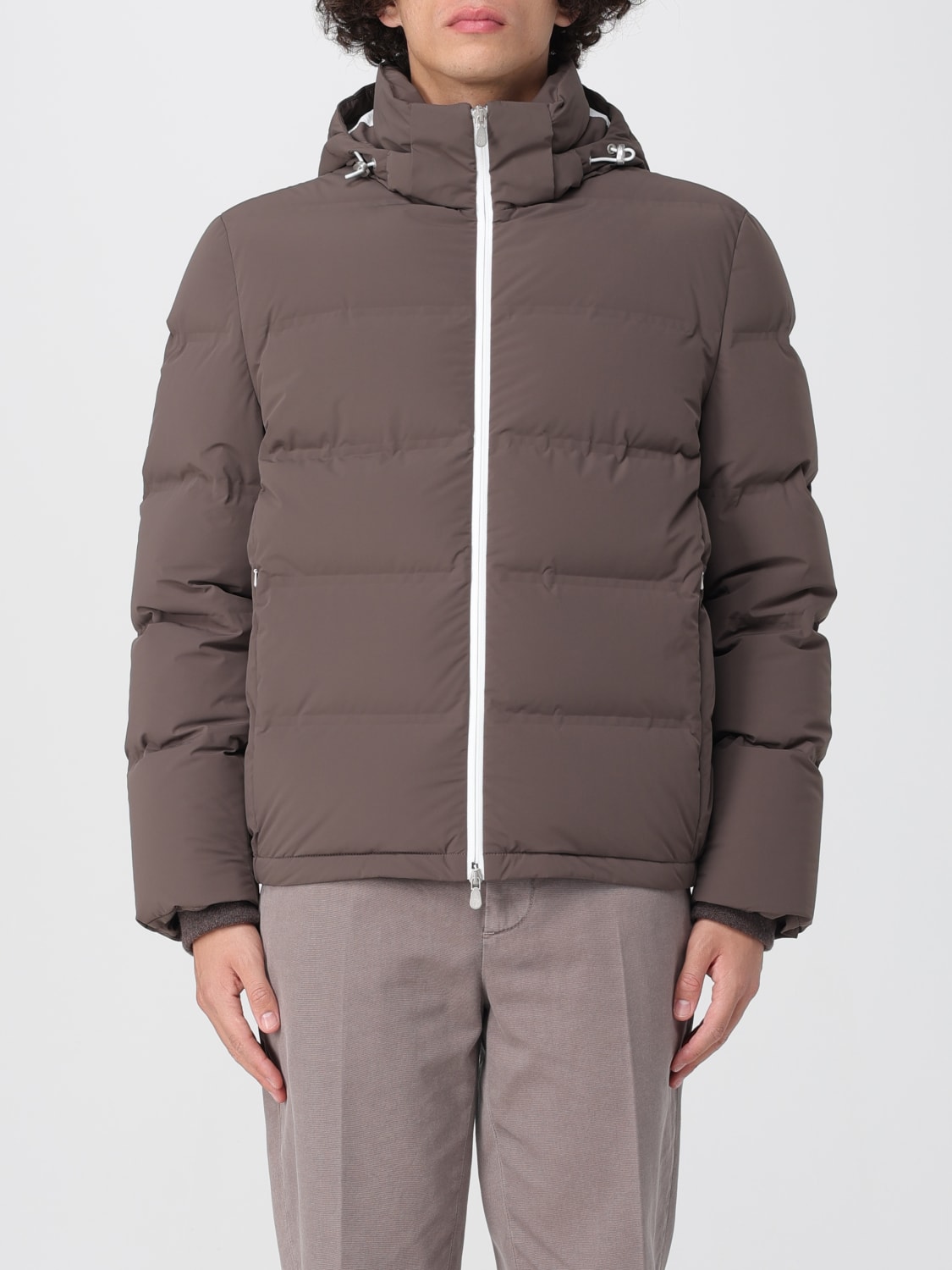 BRUNELLO CUCINELLI JACKET: Jacket men Brunello Cucinelli, Brown - Img 1