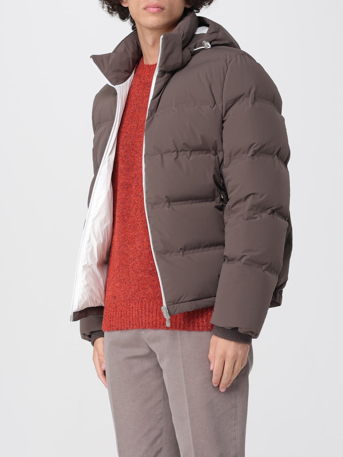 BRUNELLO CUCINELLI JACKET: Jacket men Brunello Cucinelli, Brown - Img 4