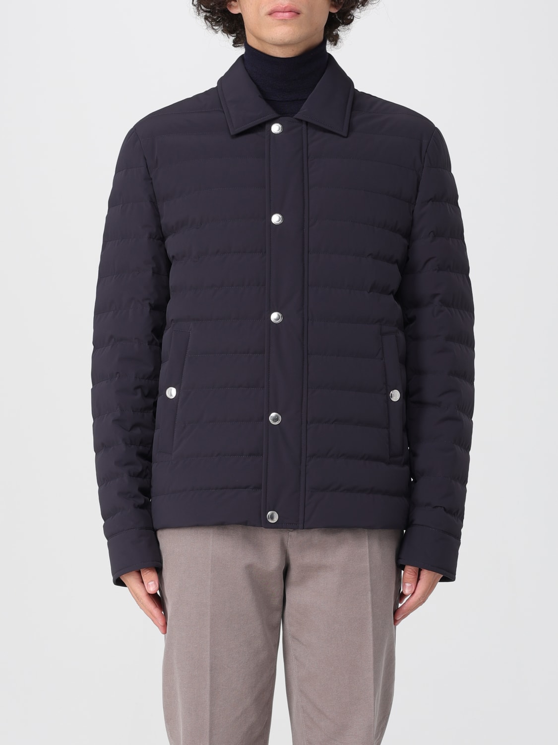 BRUNELLO CUCINELLI JACKET: Jacket men Brunello Cucinelli, Navy - Img 1