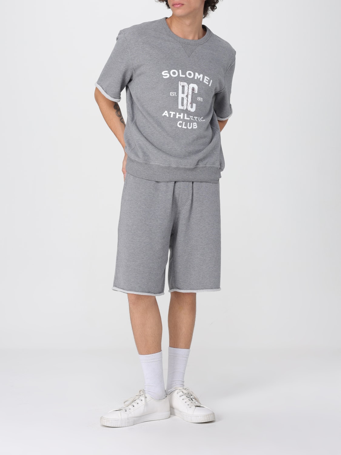 BRUNELLO CUCINELLI SWEATSHIRT: Sweatshirt men Brunello Cucinelli, Grey - Img 2