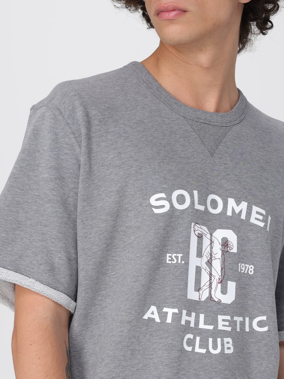 BRUNELLO CUCINELLI SWEATSHIRT: Sweatshirt men Brunello Cucinelli, Grey - Img 5