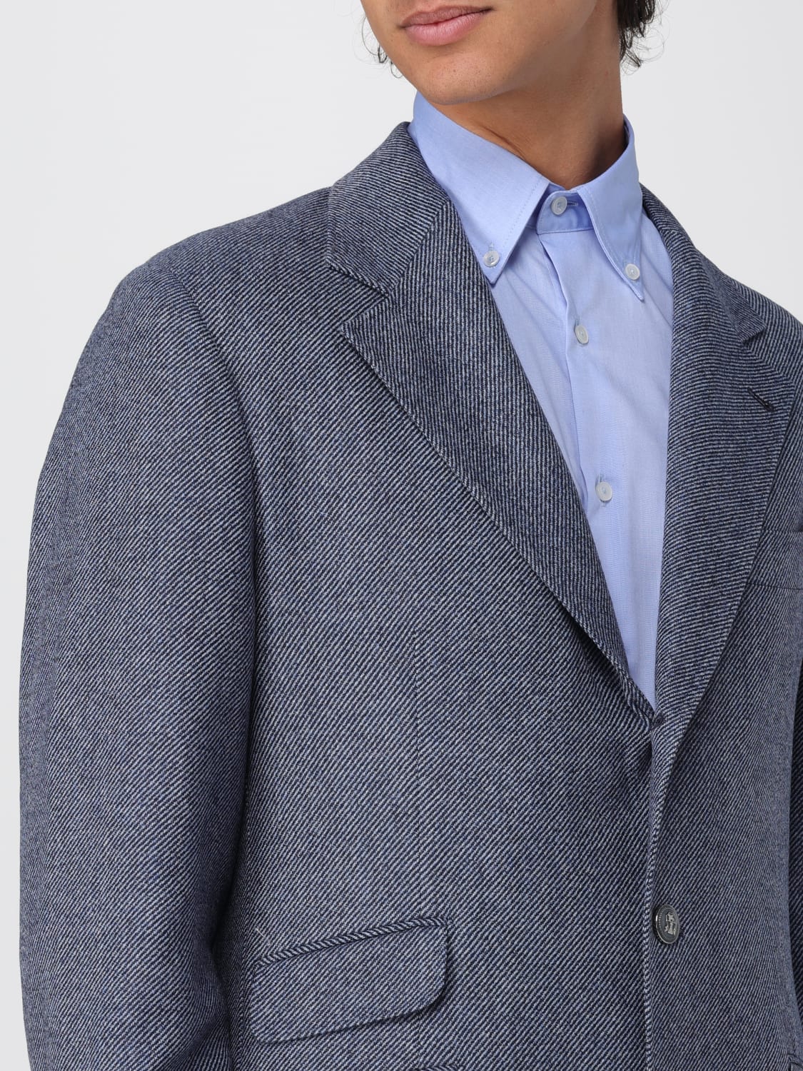 BRUNELLO CUCINELLI JACKET: Jacket men Brunello Cucinelli, Denim - Img 5