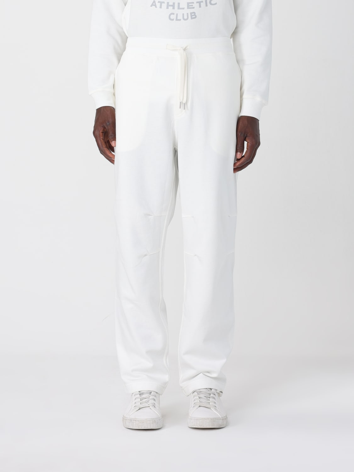 BRUNELLO CUCINELLI PANTS: Pants men Brunello Cucinelli, White - Img 1