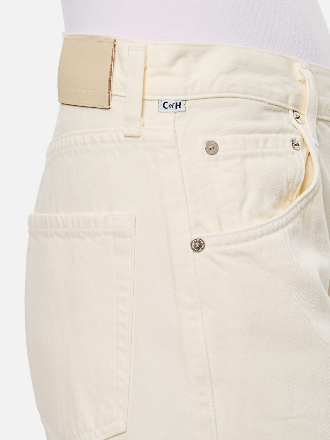 CITIZENS OF HUMANITY JEANS: Jeans boyfriend Citizens Of Humanity, Bianco - Img 4