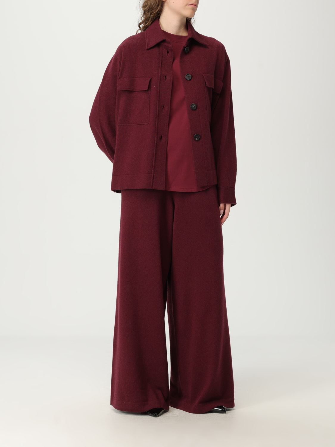 BRUNELLO CUCINELLI VESTE: Veste femme Brunello Cucinelli, Amarante - Img 2