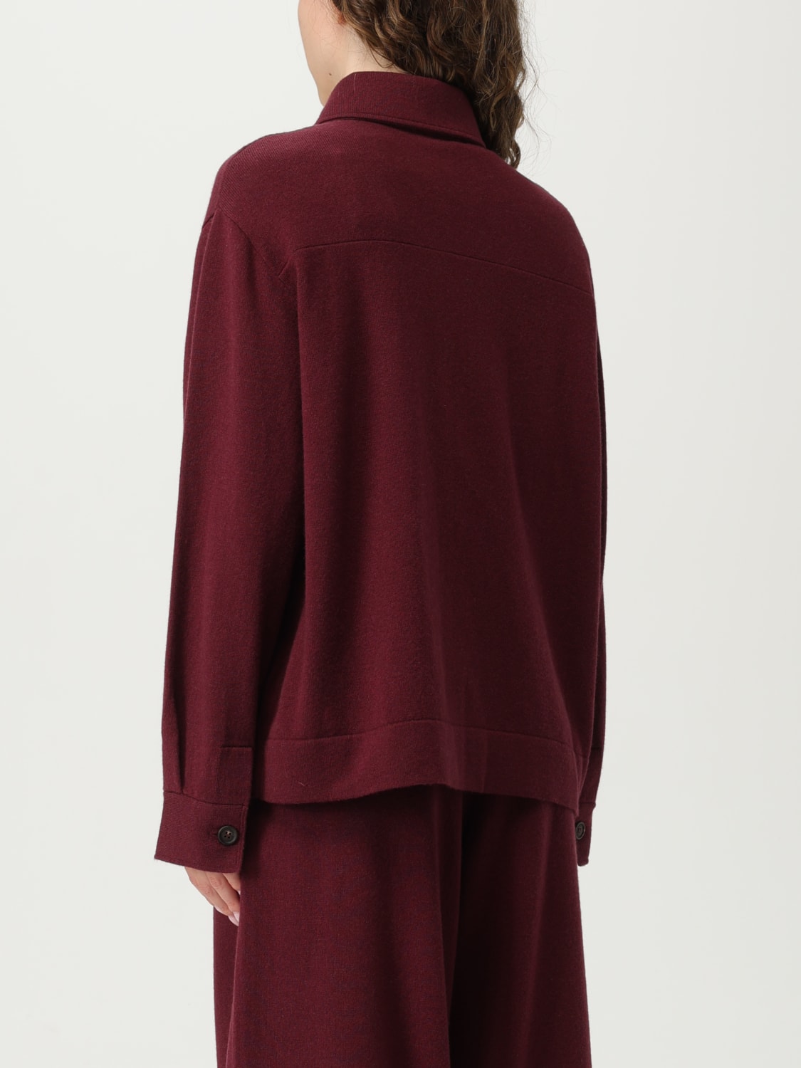 BRUNELLO CUCINELLI VESTE: Veste femme Brunello Cucinelli, Amarante - Img 3