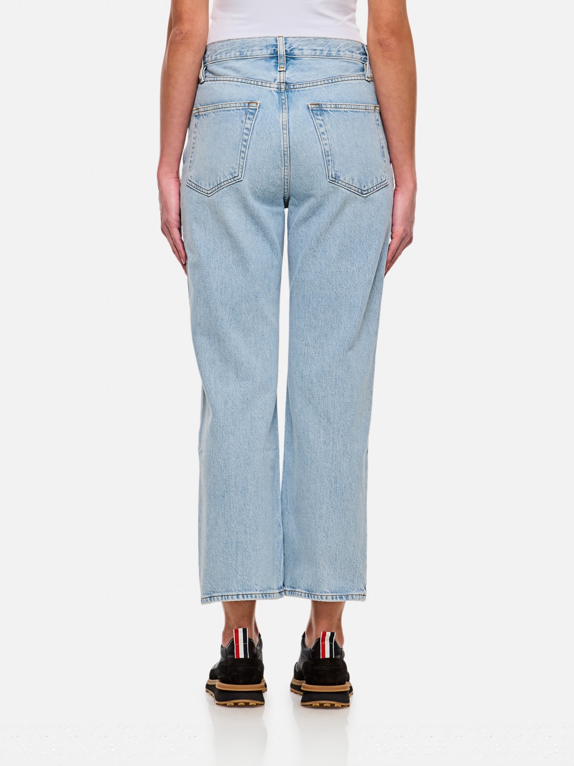 FRAME JEANS: Jeans woman Frame, Gnawed Blue - Img 2