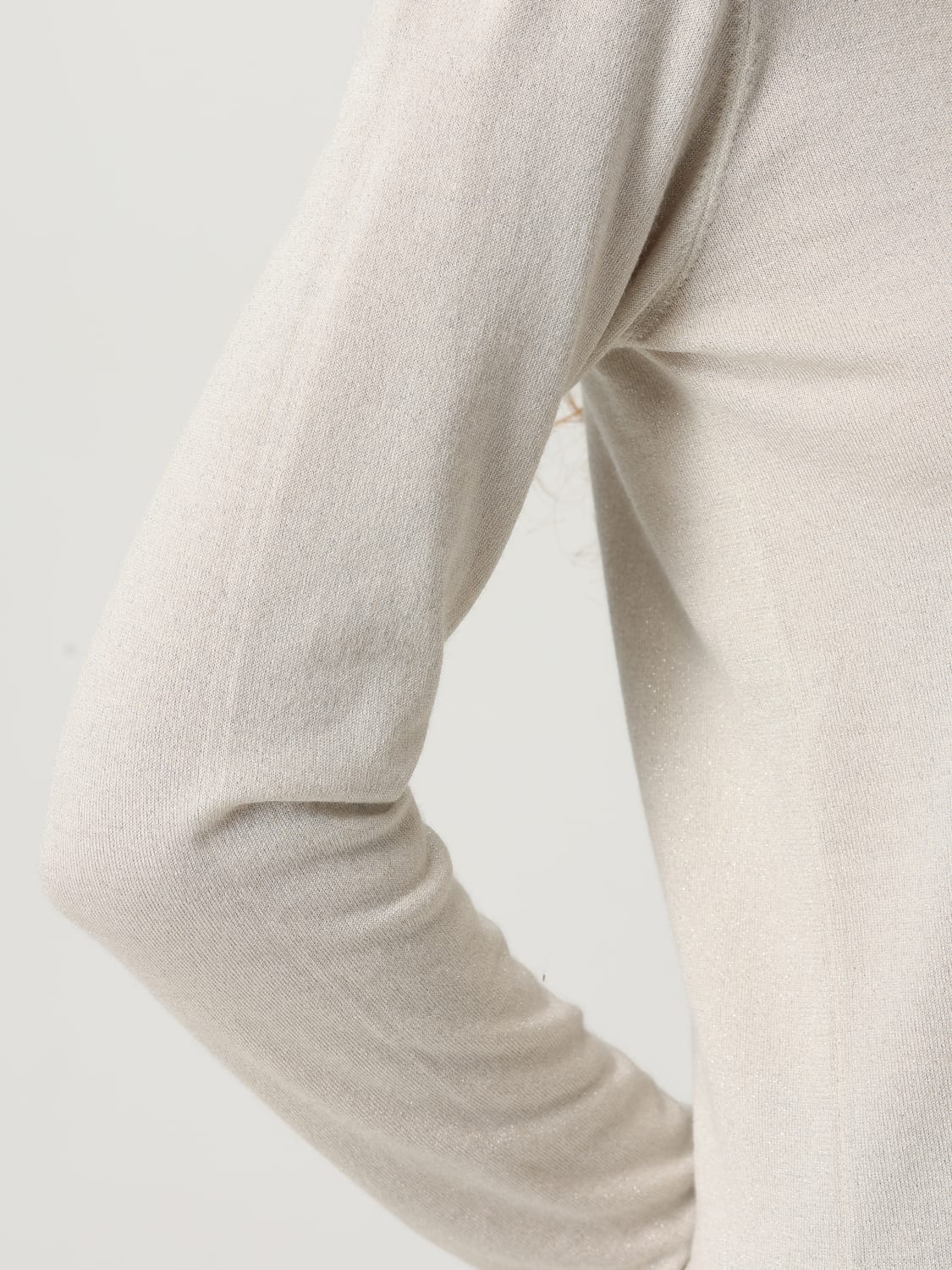 BRUNELLO CUCINELLI PULLOVER: Top damen Brunello Cucinelli, Weiß - Img 5