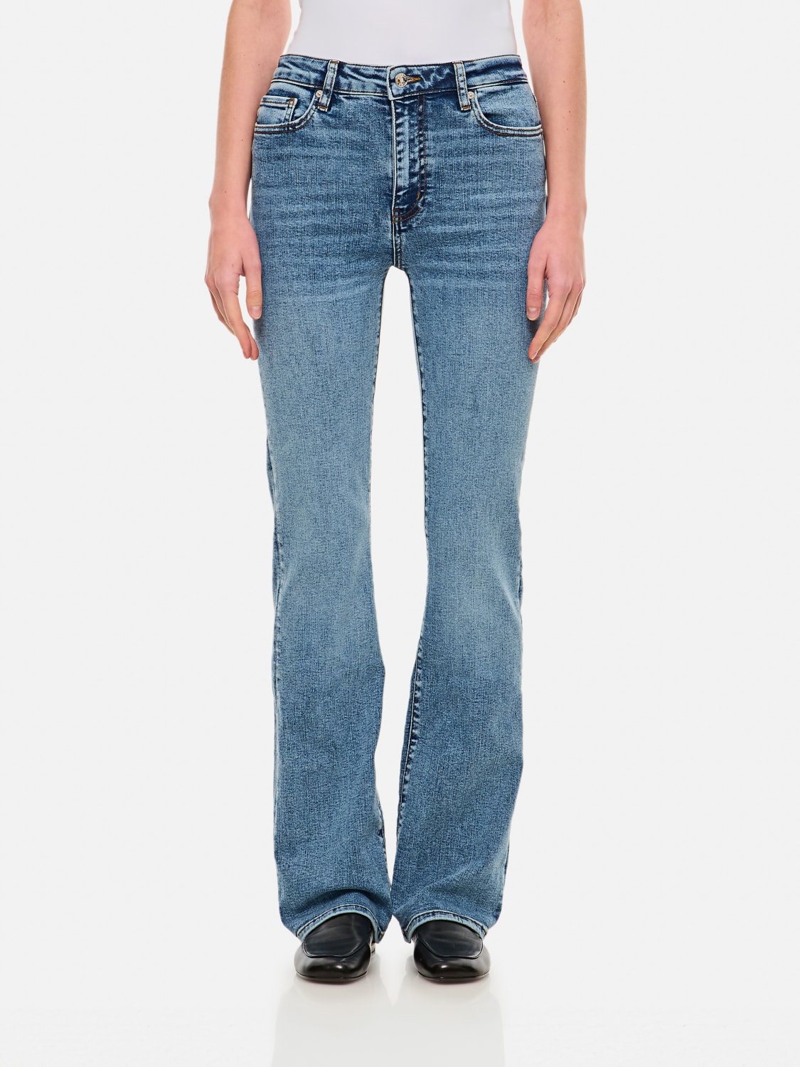 FRAME JEANS: Jeans femme Frame, Bleu Azur - Img 1