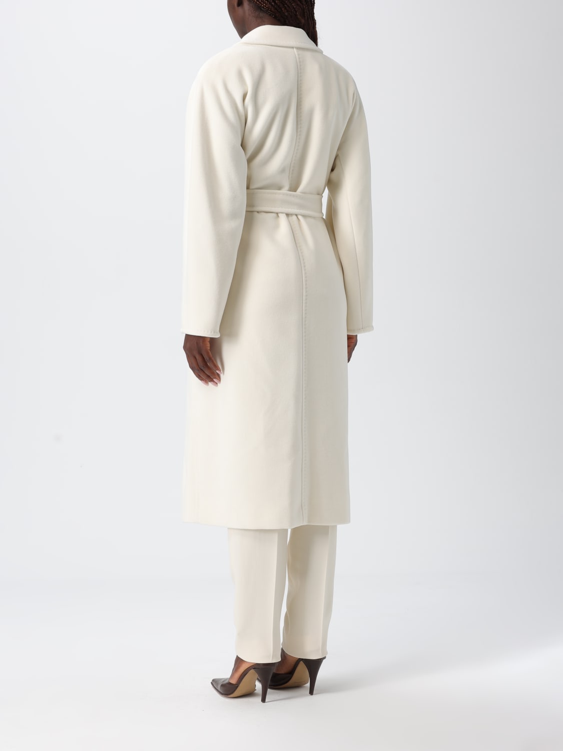 MAX MARA ABRIGO: Abrigo mujer Max Mara, Blanco - Img 3