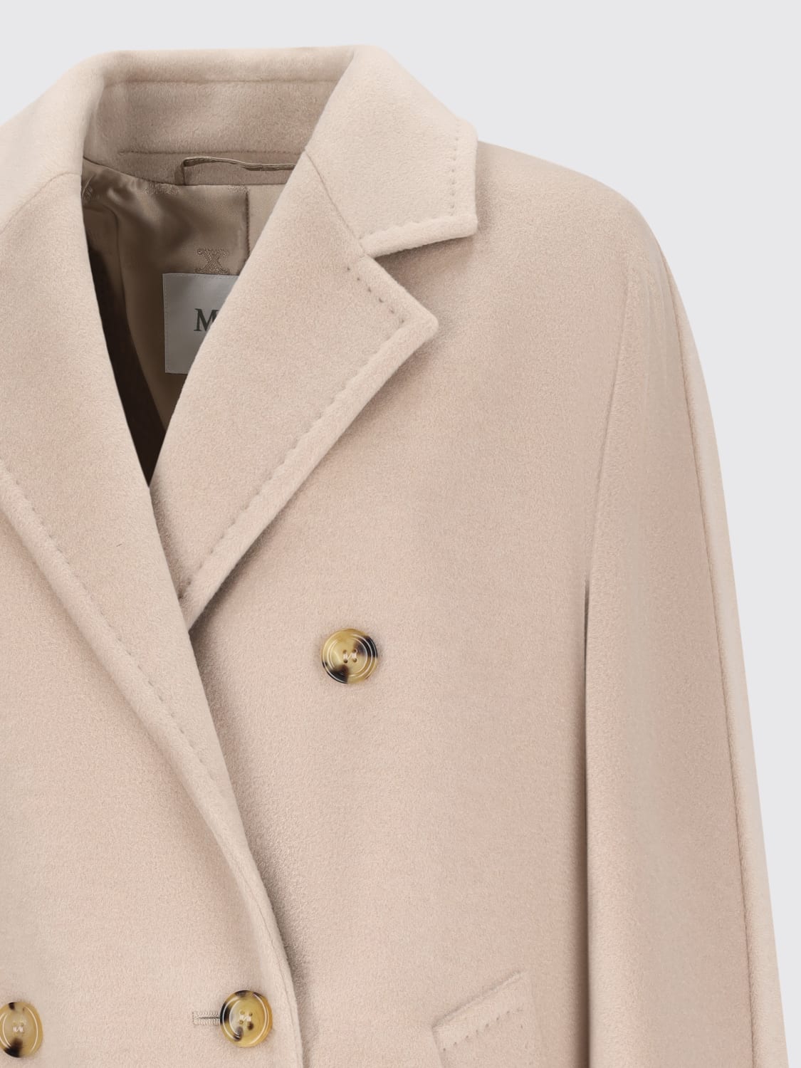 MAX MARA COAT: Jacket woman Max Mara, Beige - Img 3