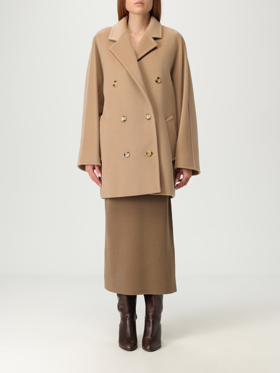 MAX MARA MANTEL: Jacke damen Max Mara, Camel - Img 1