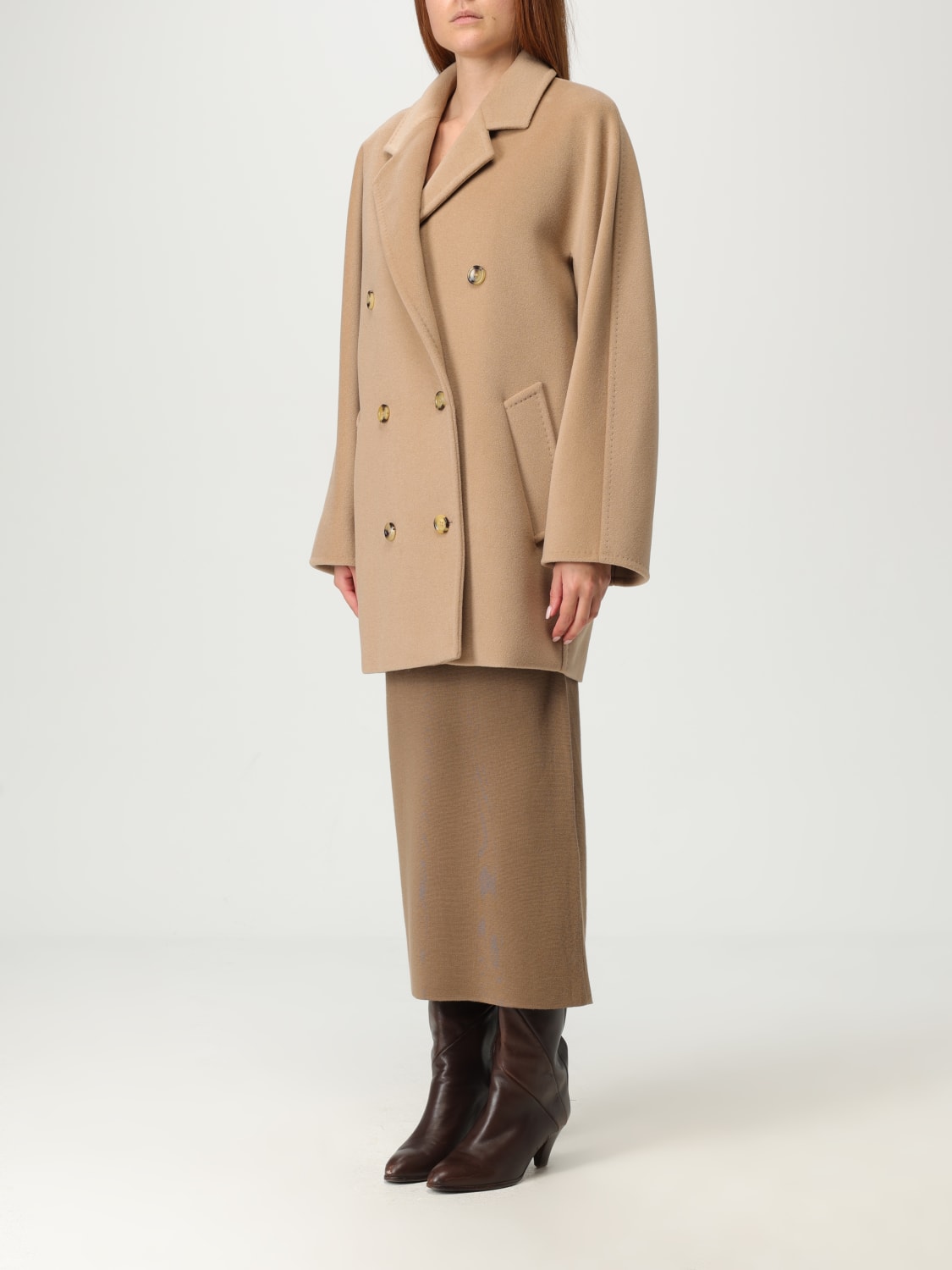 MAX MARA MANTEL: Jacke damen Max Mara, Camel - Img 4