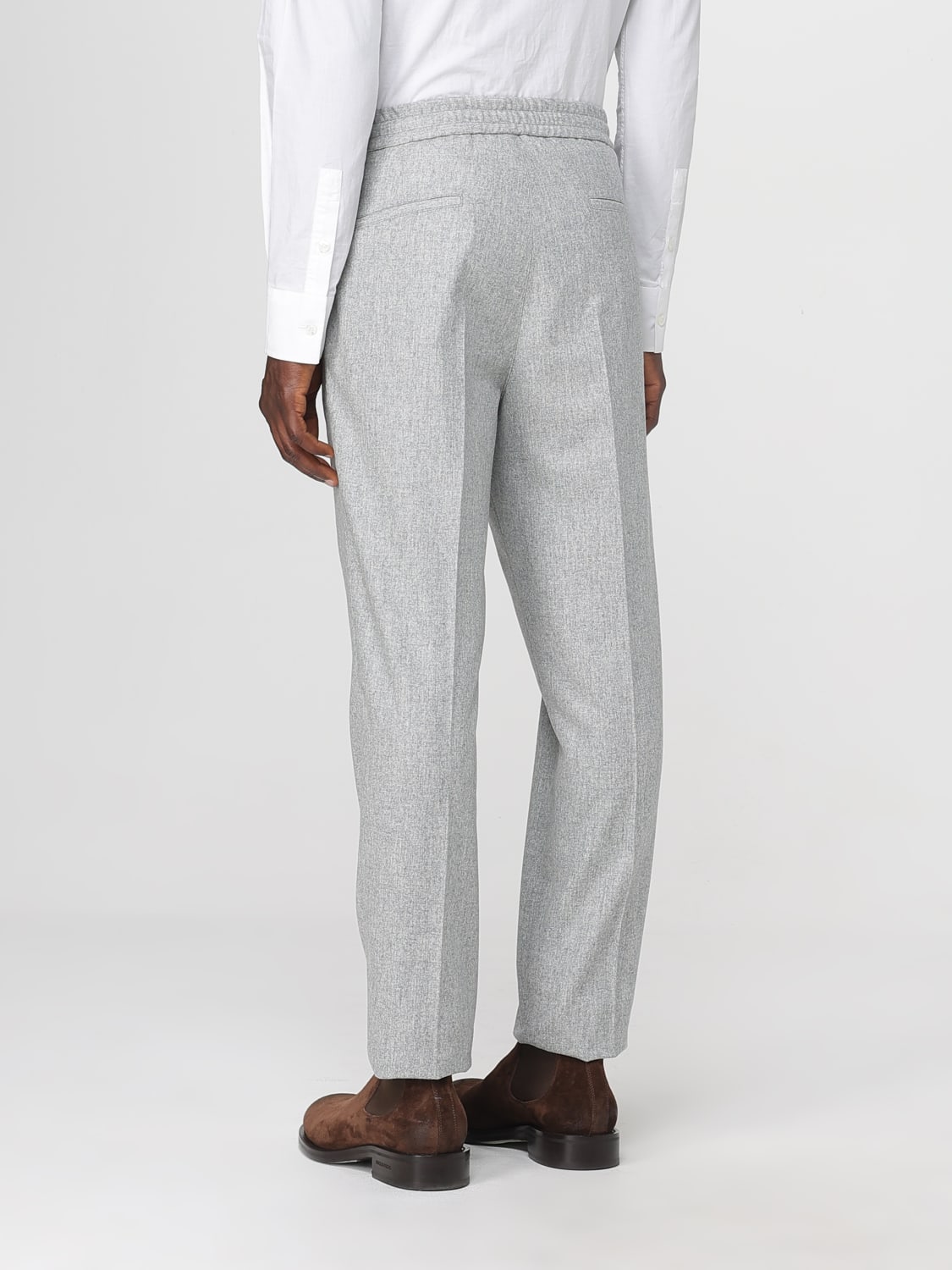 BRUNELLO CUCINELLI PANTALONES: Pantalón hombre Brunello Cucinelli, Gris - Img 3