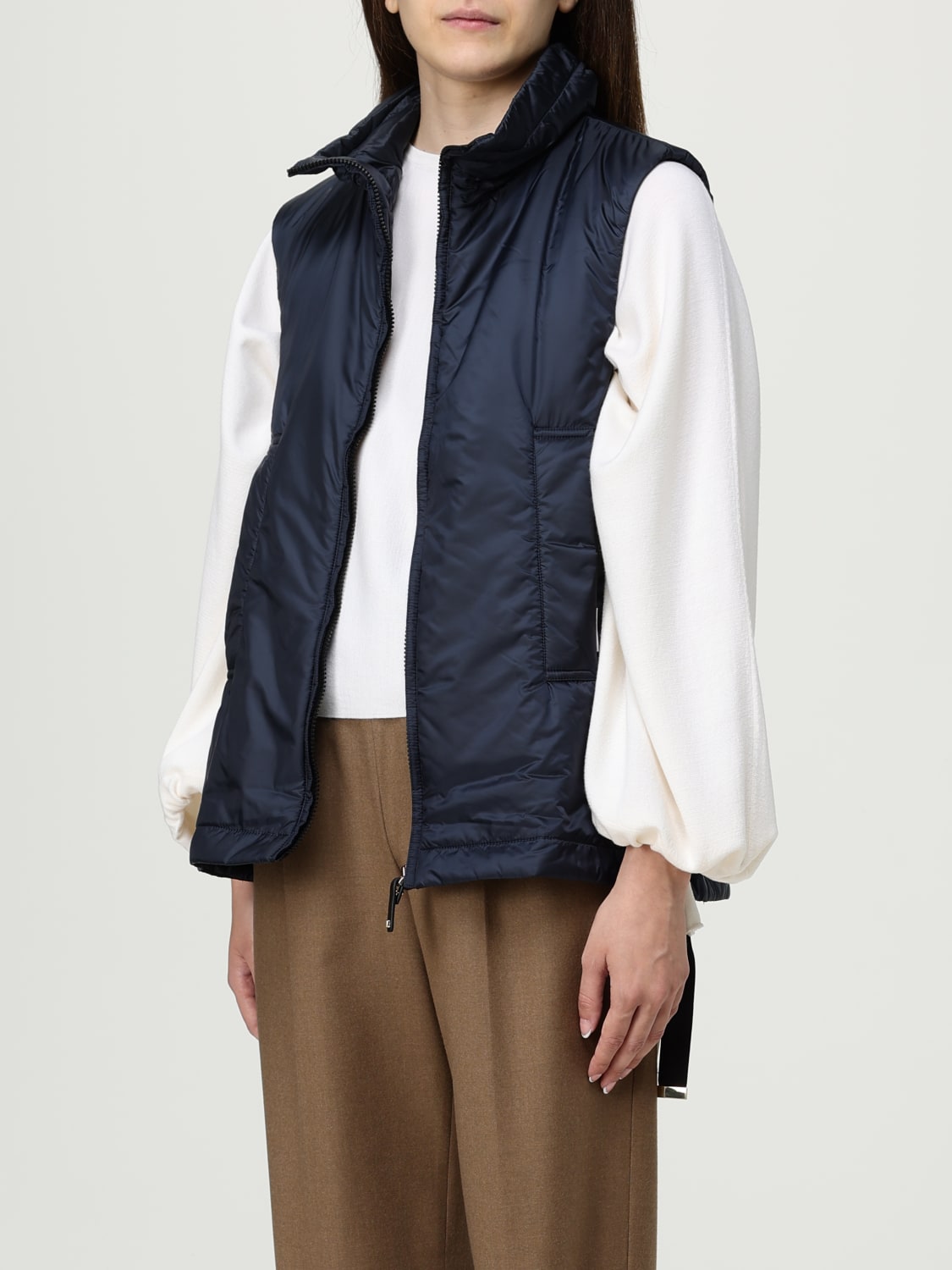 MAX MARA THE CUBE WESTE: Jacke damen Max Mara The Cube, Blau - Img 3