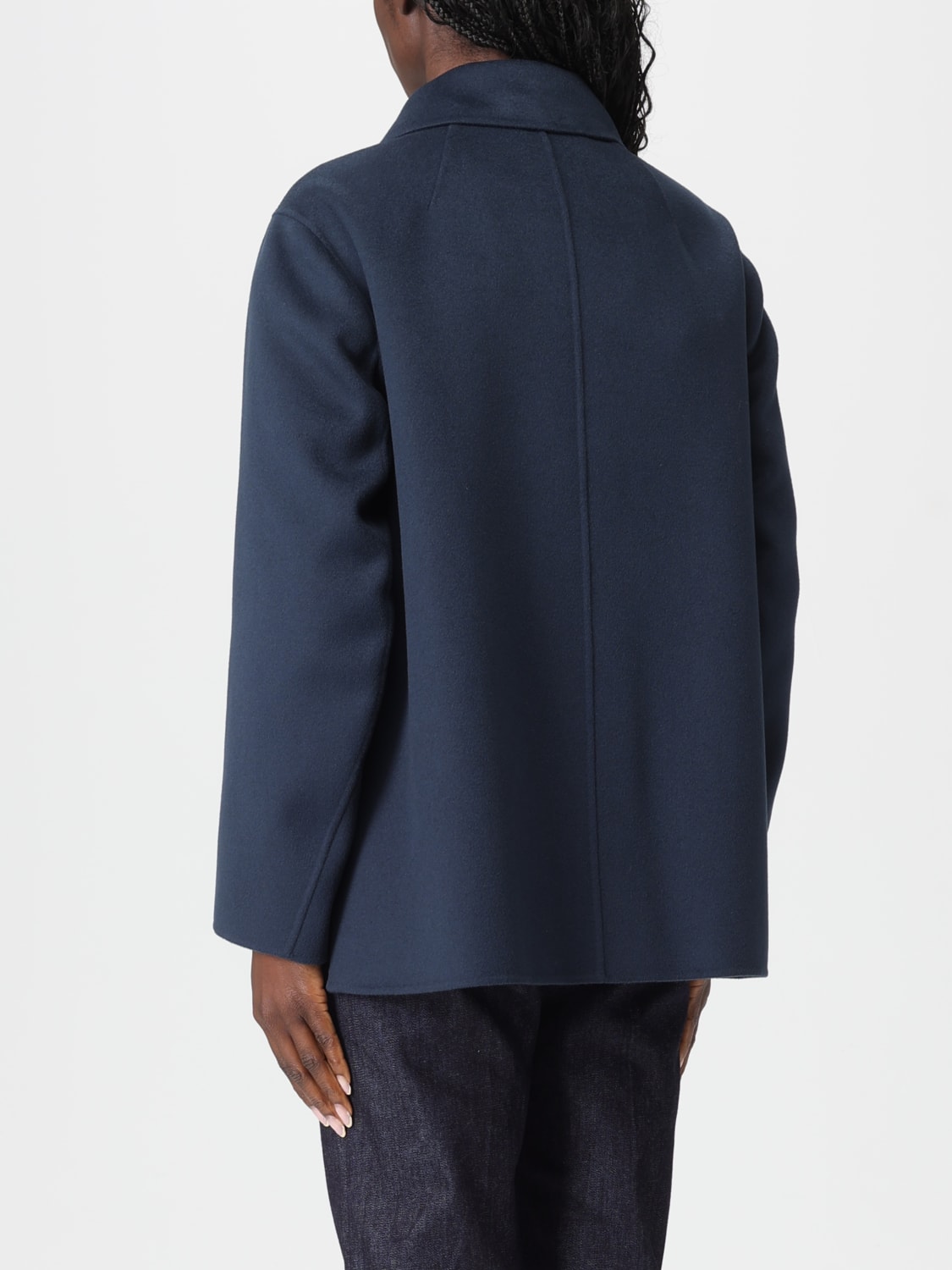 'S MAX MARA JACKET: Jacket woman 's Max Mara, Blue - Img 2