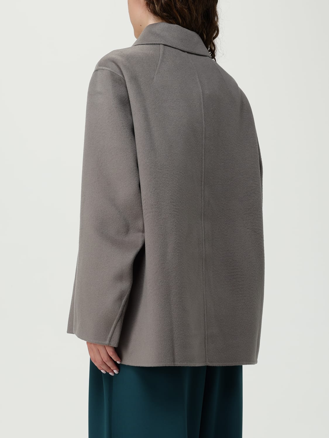 'S MAX MARA JACKET: Jacket woman 's Max Mara, Grey - Img 2
