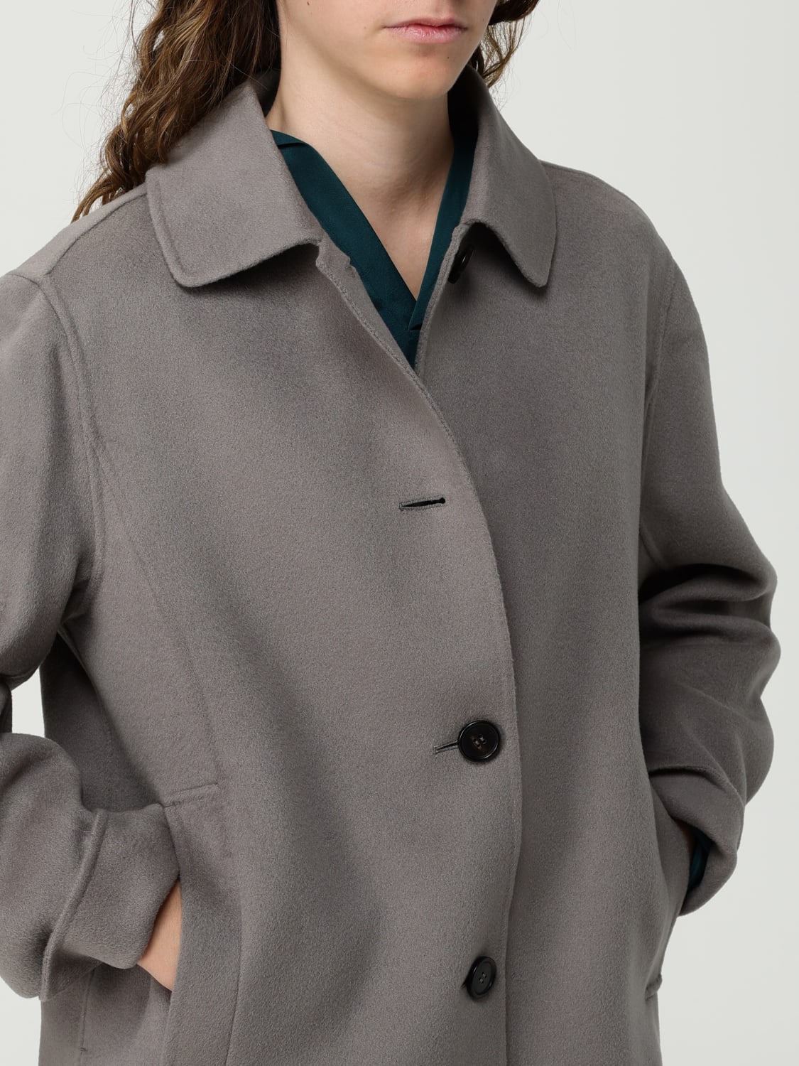 'S MAX MARA JACKET: Jacket woman 's Max Mara, Grey - Img 4