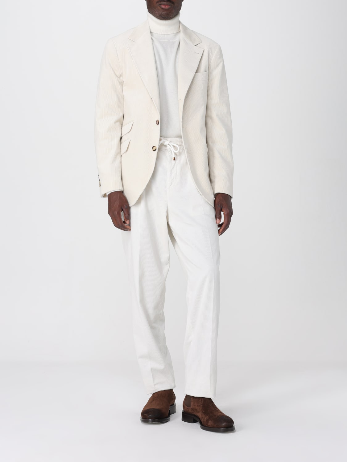 BRUNELLO CUCINELLI PANTS: Pants men Brunello Cucinelli, White - Img 2
