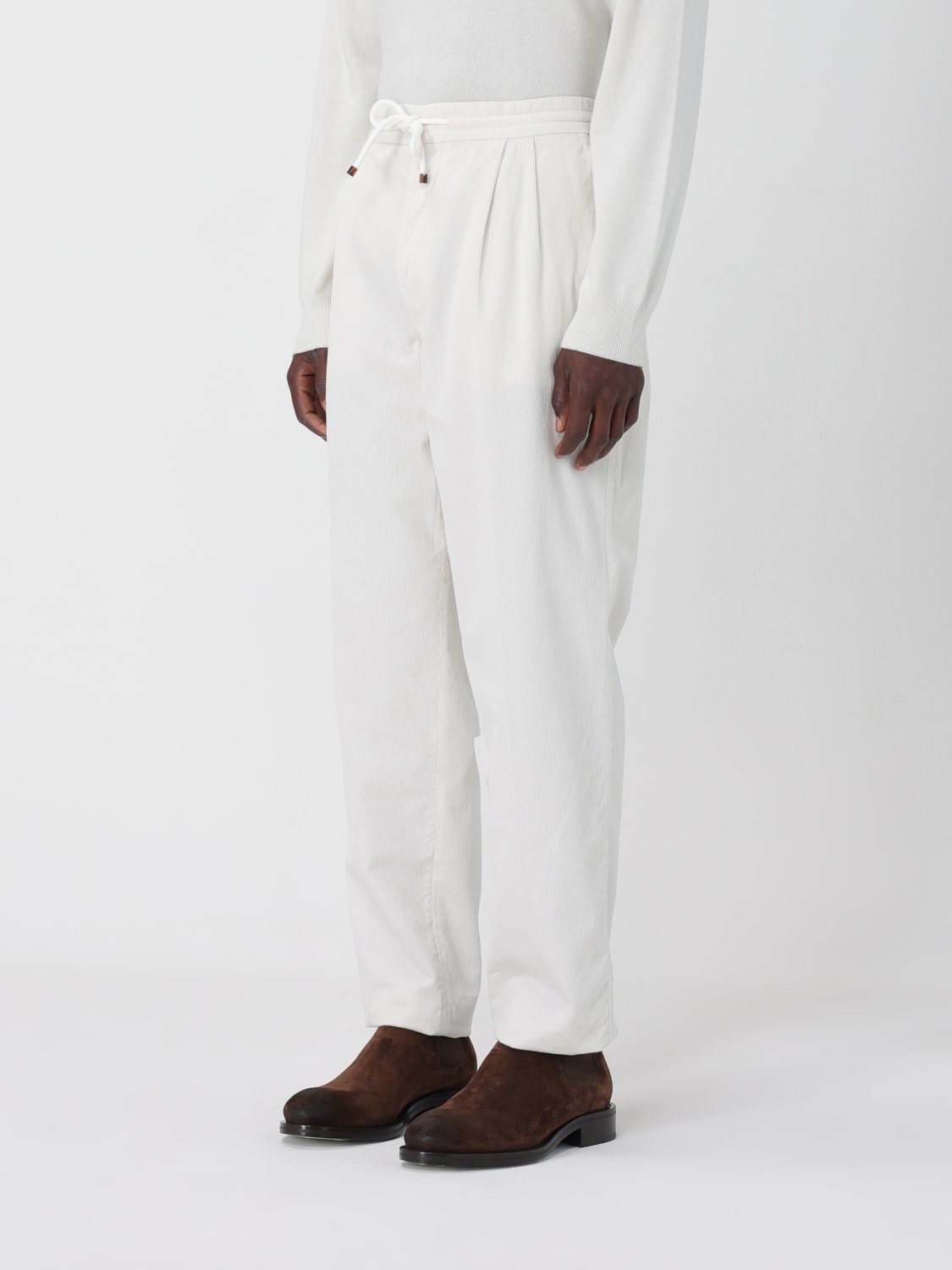 BRUNELLO CUCINELLI PANTS: Pants men Brunello Cucinelli, White - Img 4