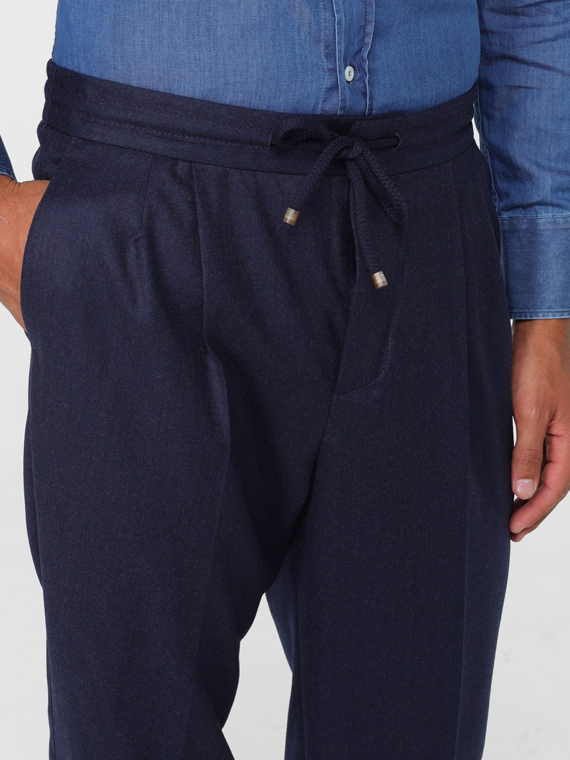 BRUNELLO CUCINELLI PANTS: Pants men Brunello Cucinelli, Blue - Img 5
