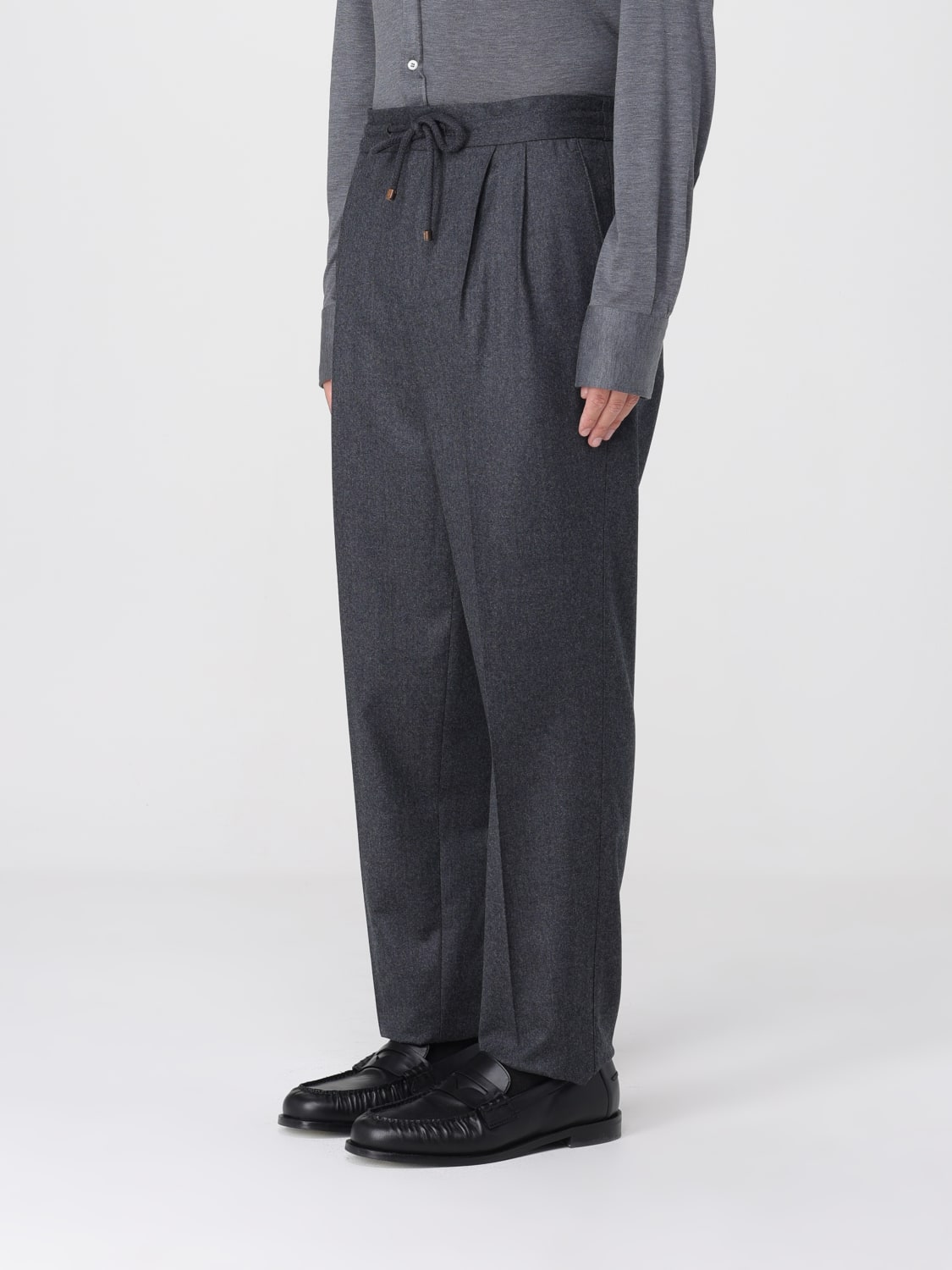 BRUNELLO CUCINELLI PANTS: Pants men Brunello Cucinelli, Grey - Img 4