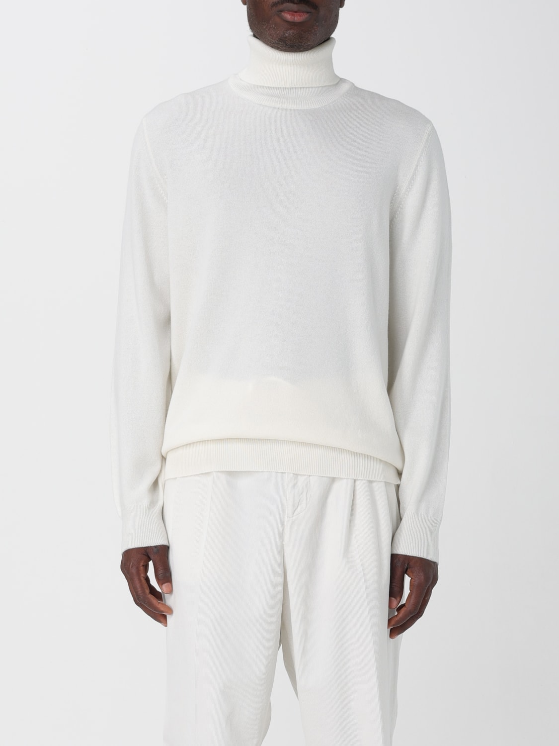 BRUNELLO CUCINELLI SWEATER: Sweater men Brunello Cucinelli, Smoke Grey - Img 1