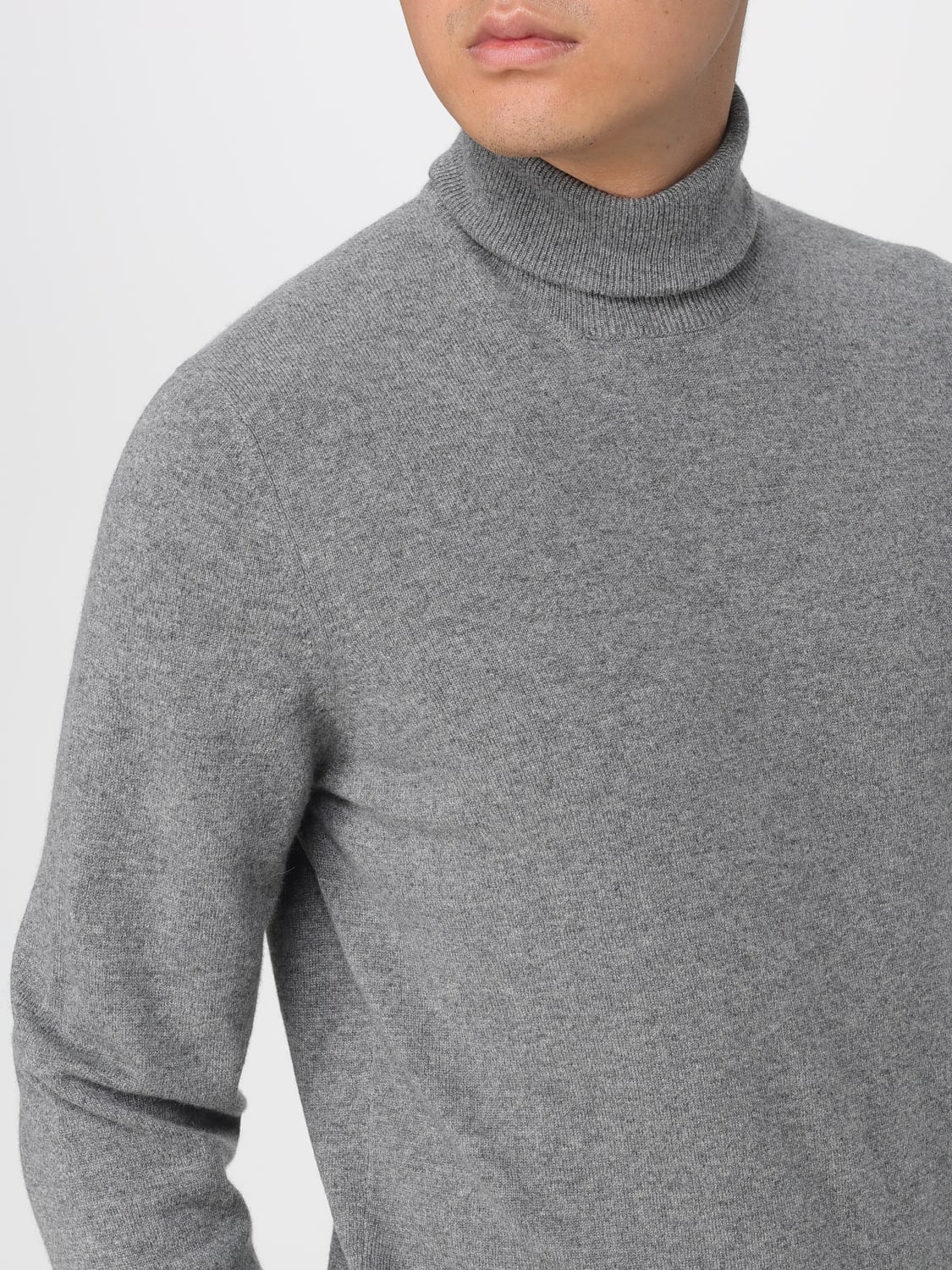 BRUNELLO CUCINELLI SWEATER: Sweater men Brunello Cucinelli, Grey 1 - Img 5
