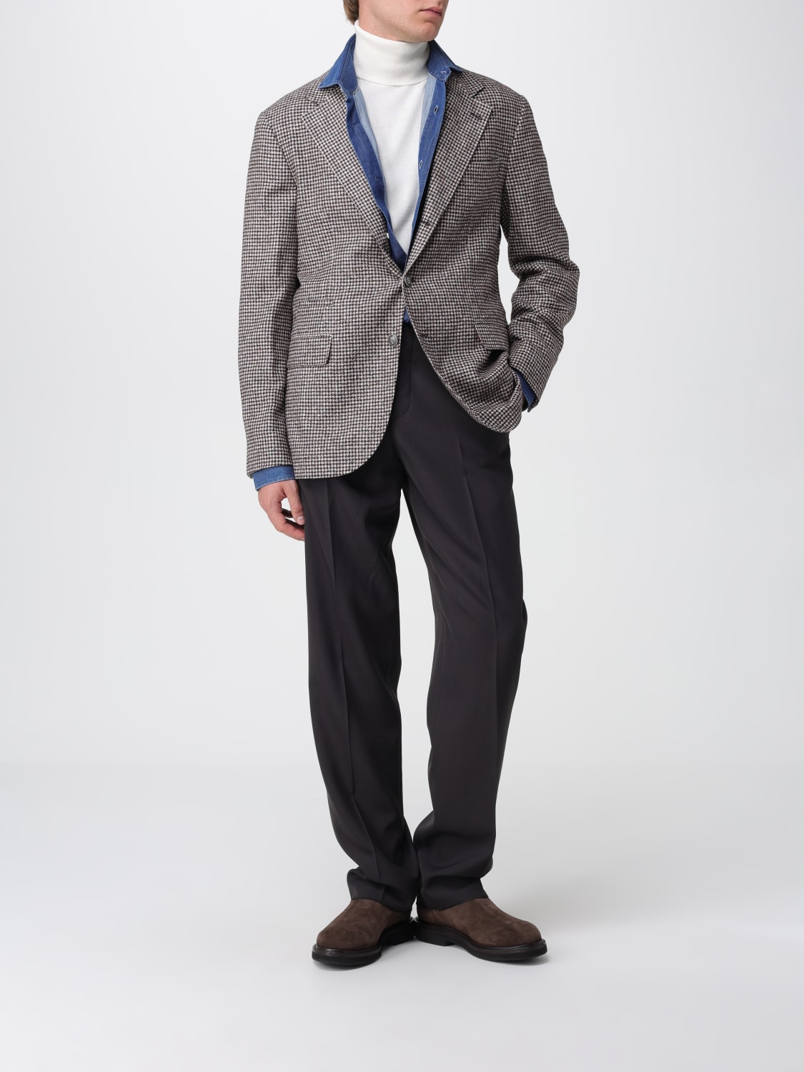 BRUNELLO CUCINELLI JERSEY: Jersey hombre Brunello Cucinelli, Blanco 1 - Img 2