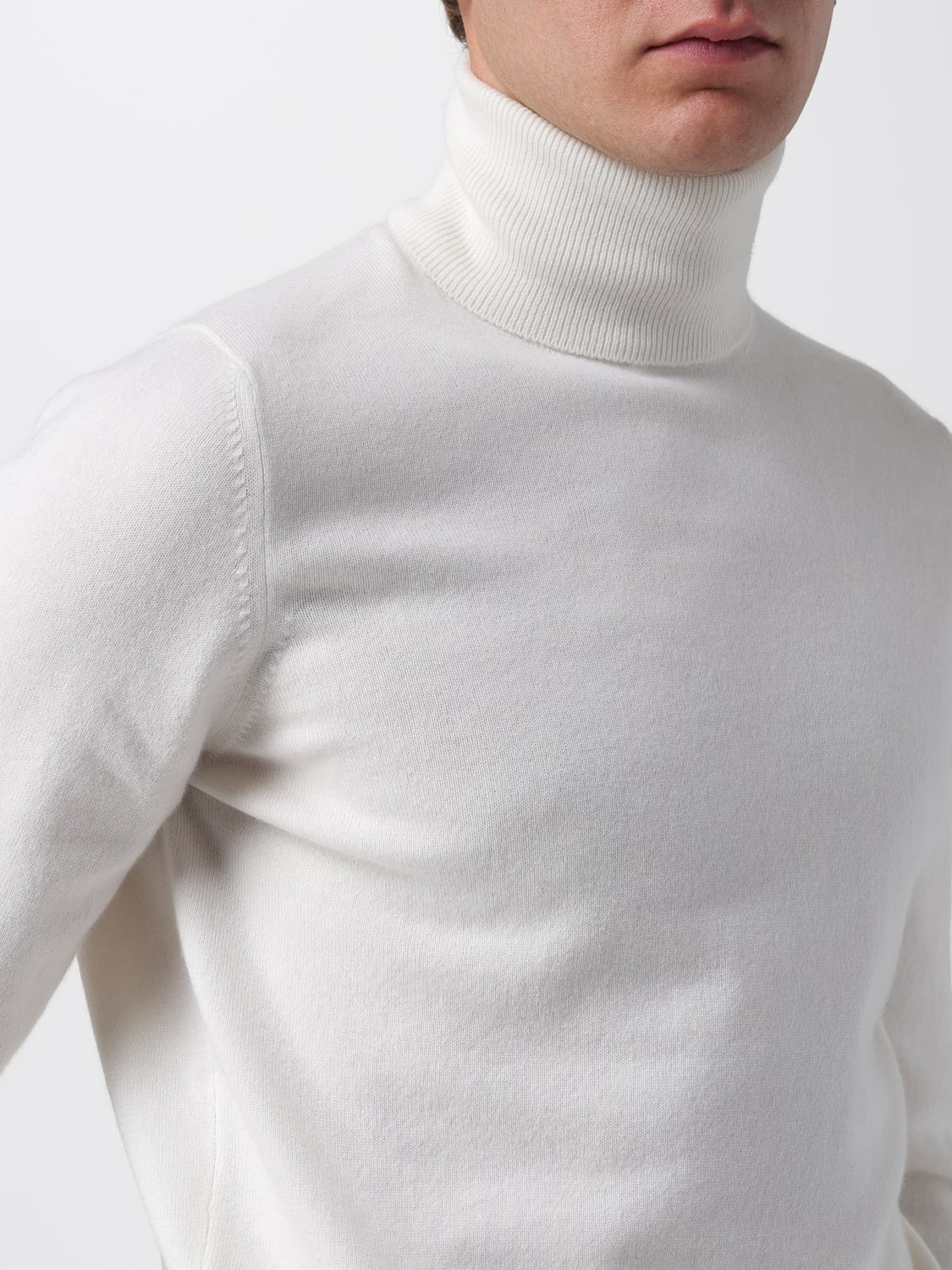 BRUNELLO CUCINELLI JERSEY: Jersey hombre Brunello Cucinelli, Blanco 1 - Img 5