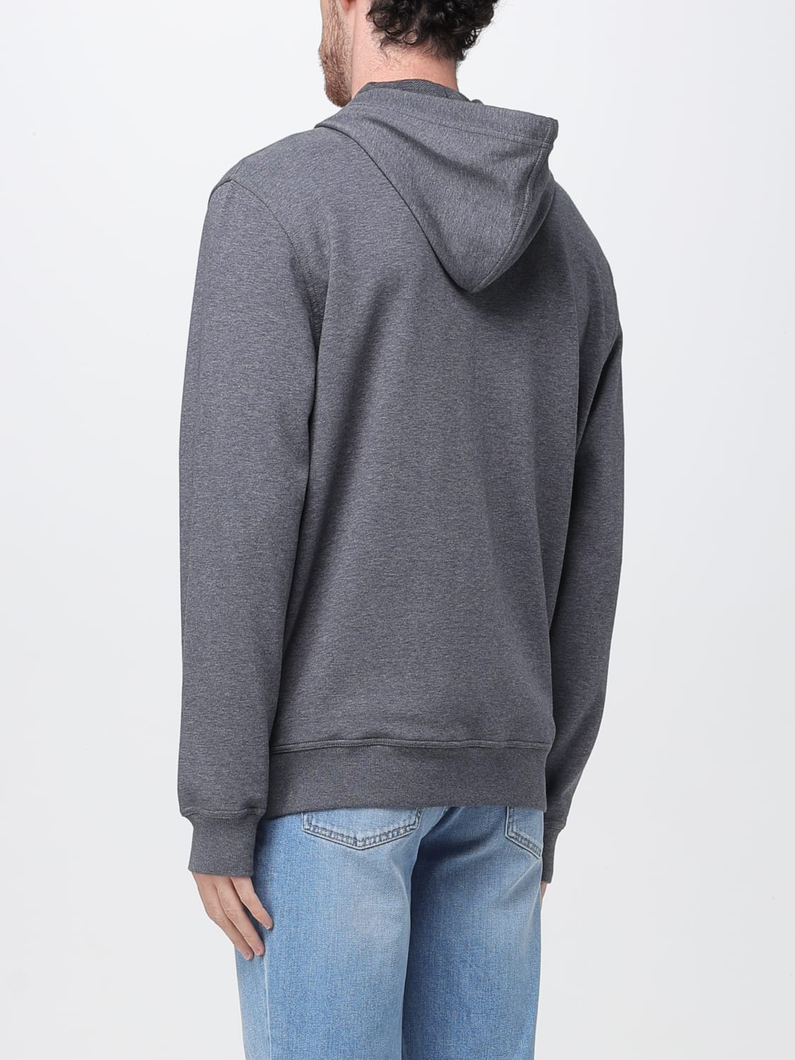 BRUNELLO CUCINELLI SWEATSHIRT: Sweatshirt men Brunello Cucinelli, Charcoal - Img 3