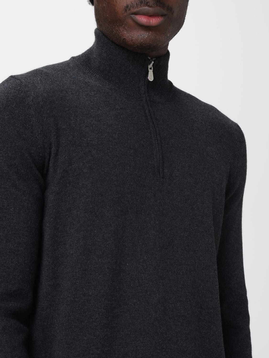 BRUNELLO CUCINELLI PULLOVER: Pullover herren Brunello Cucinelli, Grau - Img 5