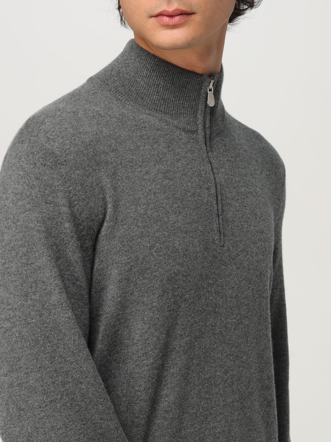 BRUNELLO CUCINELLI SWEATER: Sweater men Brunello Cucinelli, Mouse Grey - Img 5