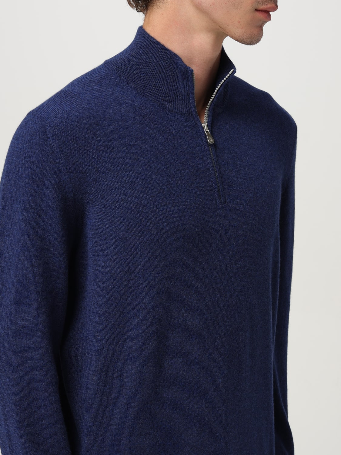 BRUNELLO CUCINELLI PULLOVER: Pullover herren Brunello Cucinelli, Marine - Img 5