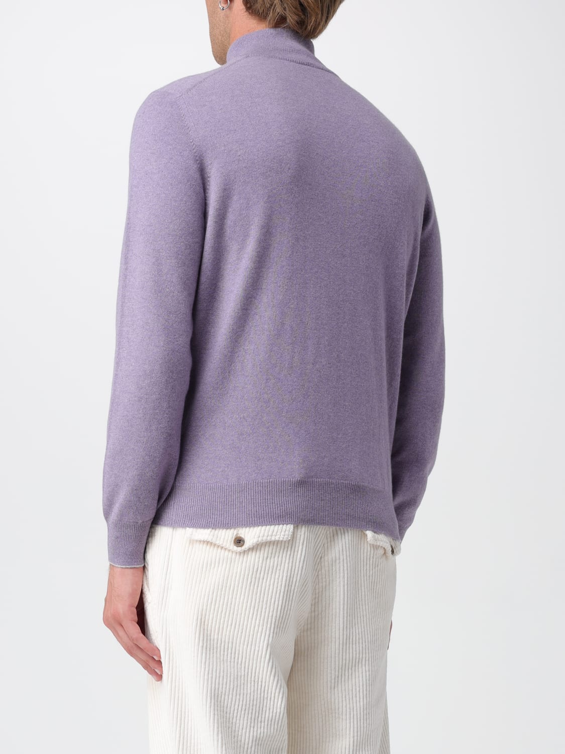 BRUNELLO CUCINELLI SWEATER: Sweater men Brunello Cucinelli, Wisteria - Img 3