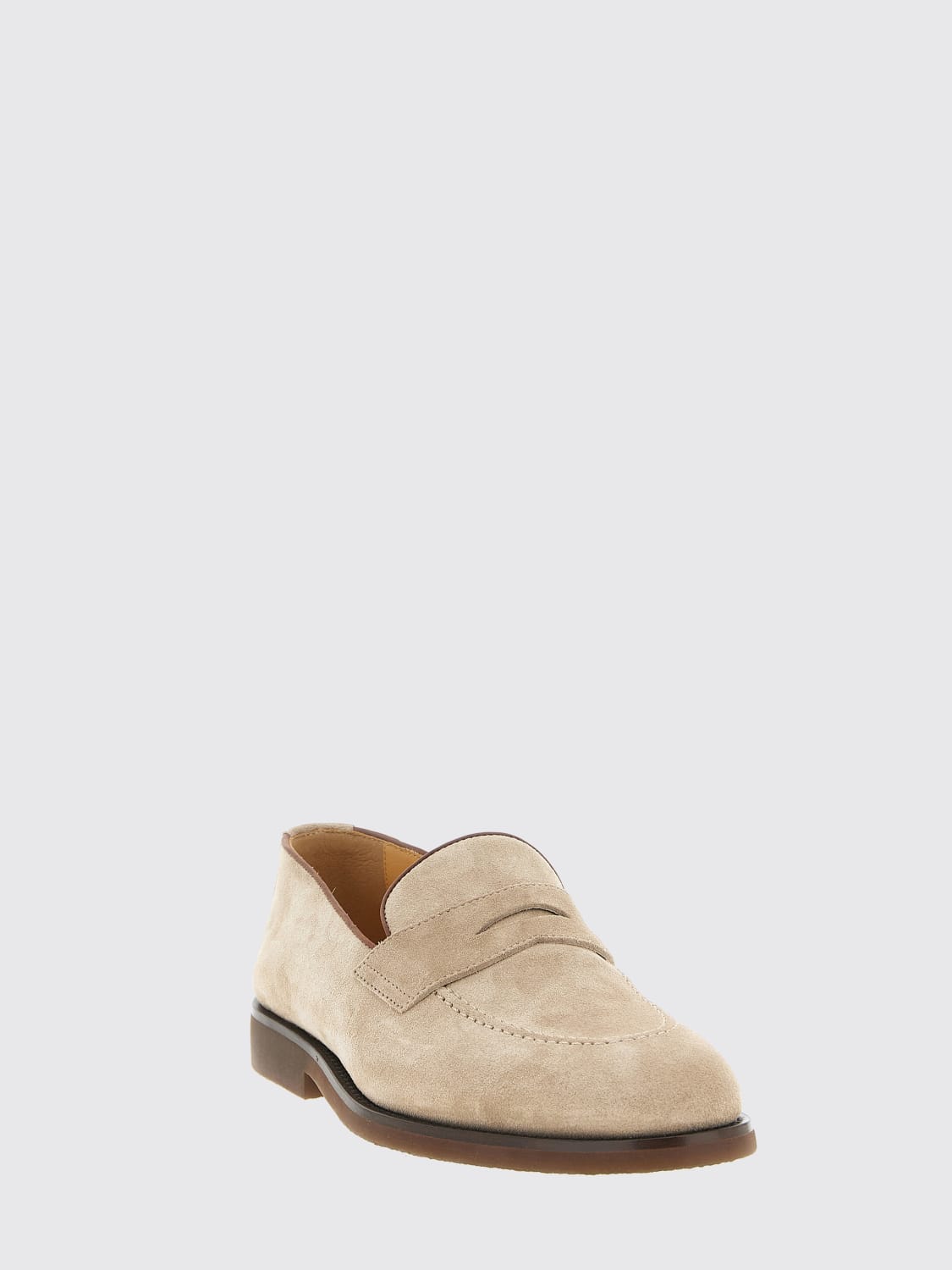 BRUNELLO CUCINELLI MOKASSINS: Mokassins herren Brunello Cucinelli, Beige - Img 2