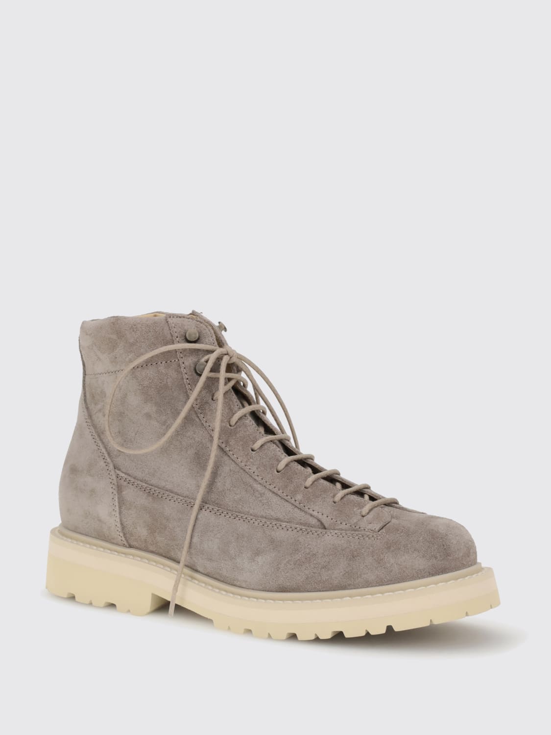 BRUNELLO CUCINELLI BOOT: Brogue shoes men Brunello Cucinelli, Dove Grey - Img 2