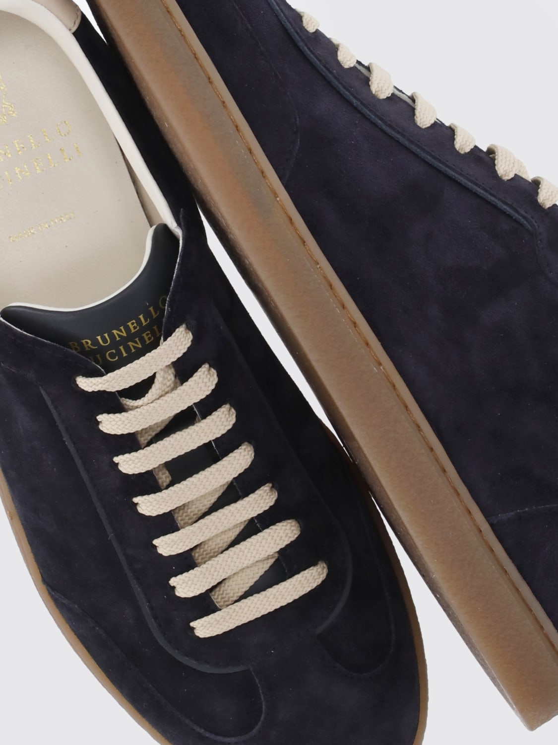 BRUNELLO CUCINELLI ZAPATILLAS: Zapatillas hombre Brunello Cucinelli, Azul Oscuro - Img 4