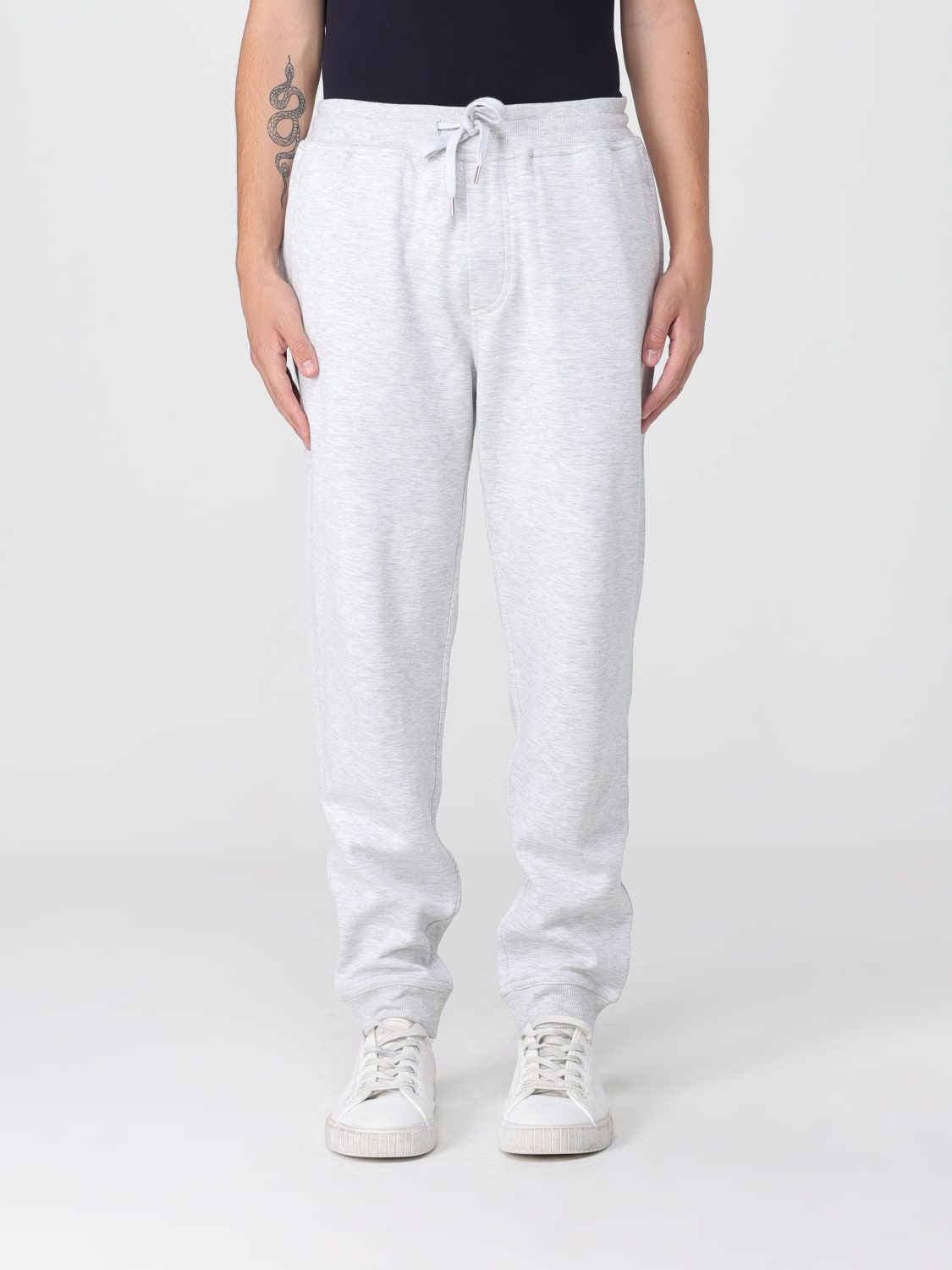 BRUNELLO CUCINELLI PANTS: Pants men Brunello Cucinelli, Grey - Img 1