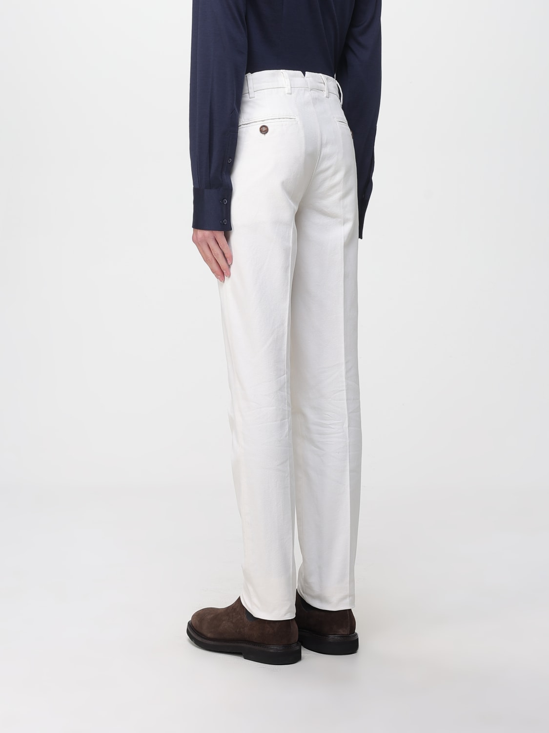 BRUNELLO CUCINELLI PANTS: Pants men Brunello Cucinelli, White - Img 3