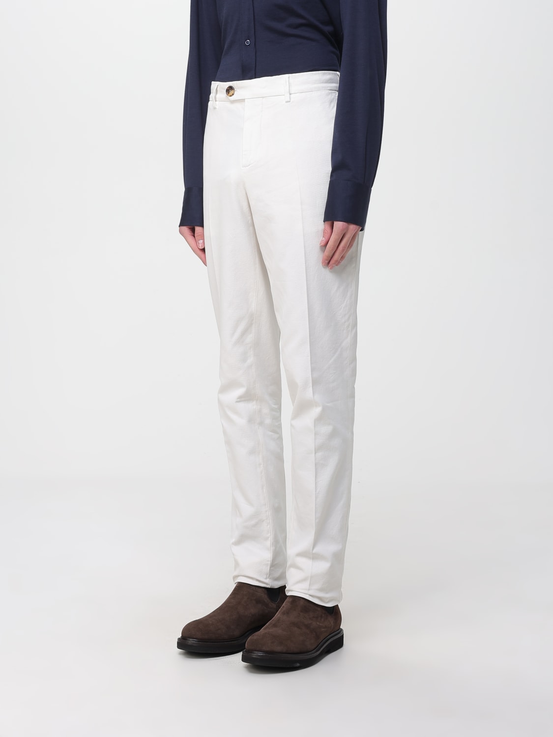 BRUNELLO CUCINELLI PANTS: Pants men Brunello Cucinelli, White - Img 4