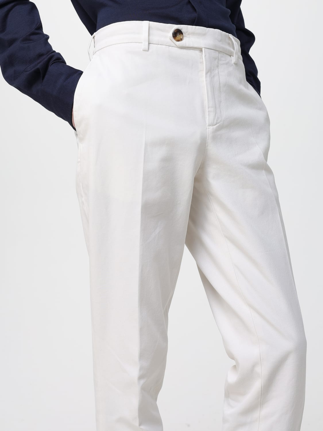 BRUNELLO CUCINELLI PANTS: Pants men Brunello Cucinelli, White - Img 5