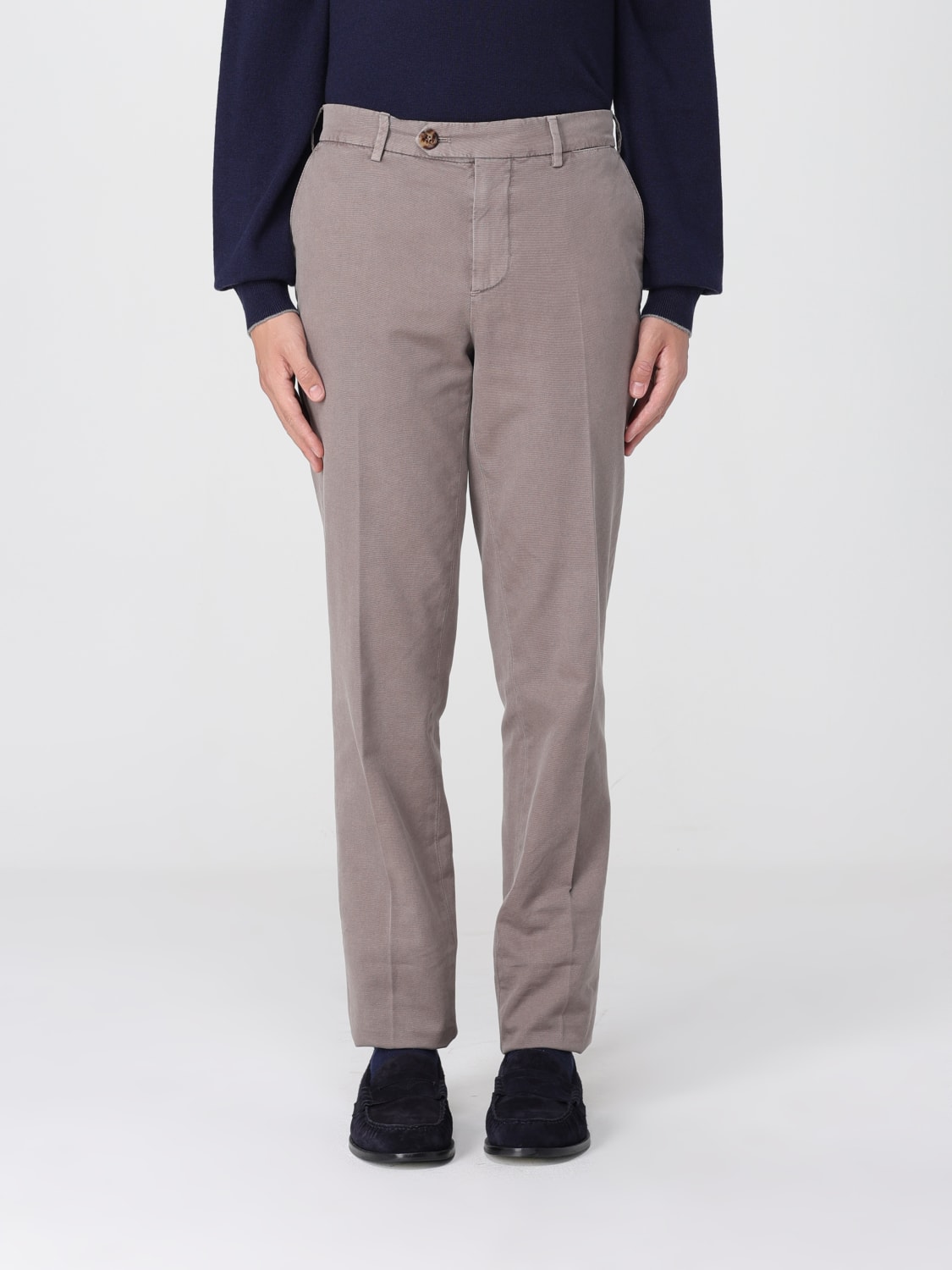 BRUNELLO CUCINELLI PANTS: Pants men Brunello Cucinelli, Grey - Img 1