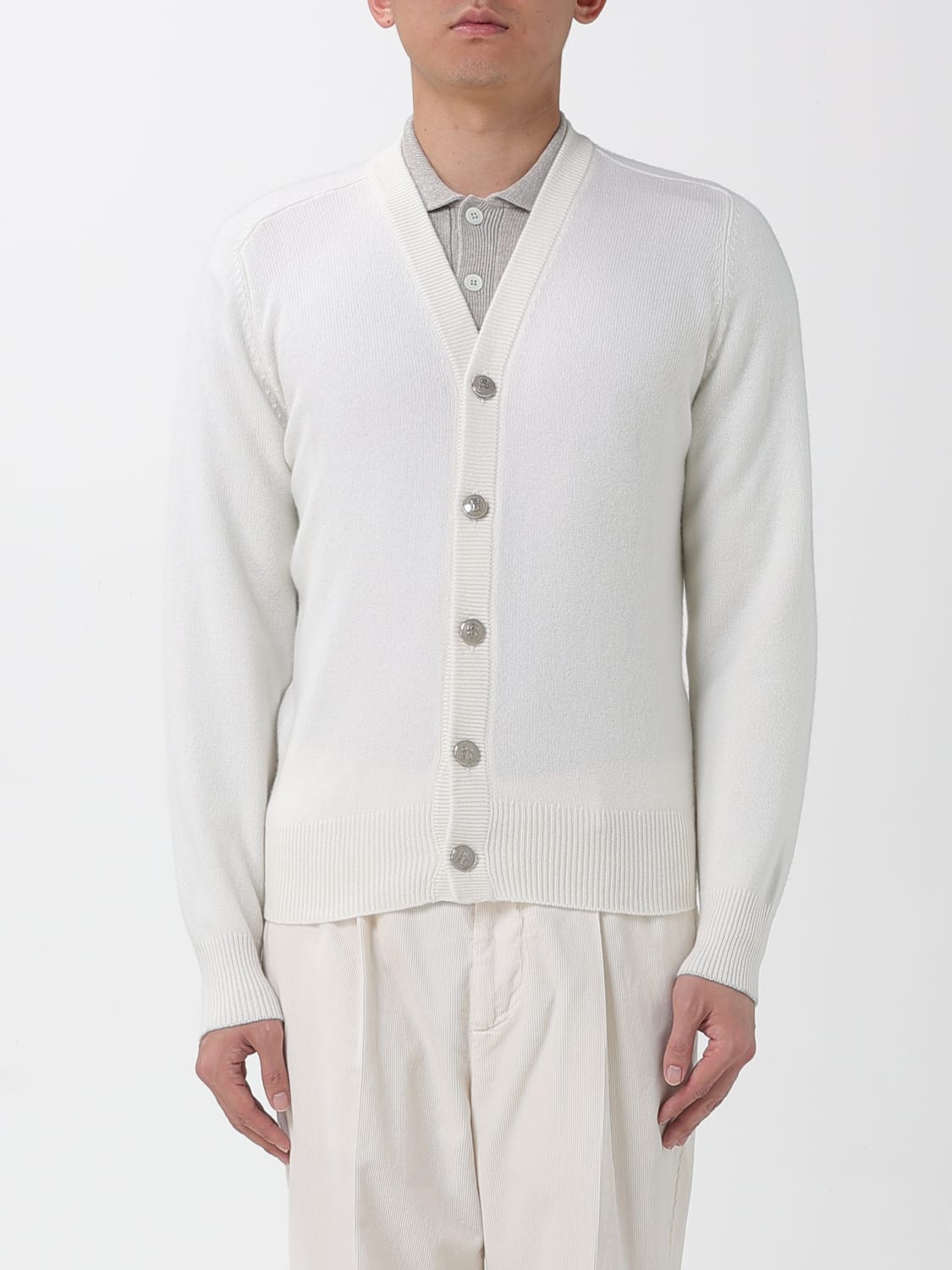 BRUNELLO CUCINELLI SWEATER: Sweater men Brunello Cucinelli, Smoke Grey - Img 1