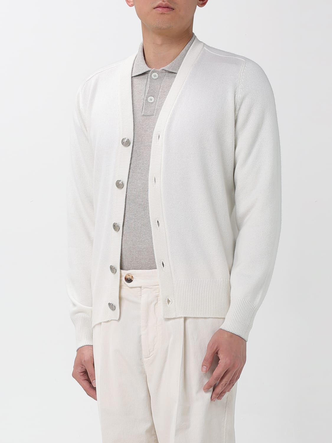 BRUNELLO CUCINELLI SWEATER: Sweater men Brunello Cucinelli, Smoke Grey - Img 4