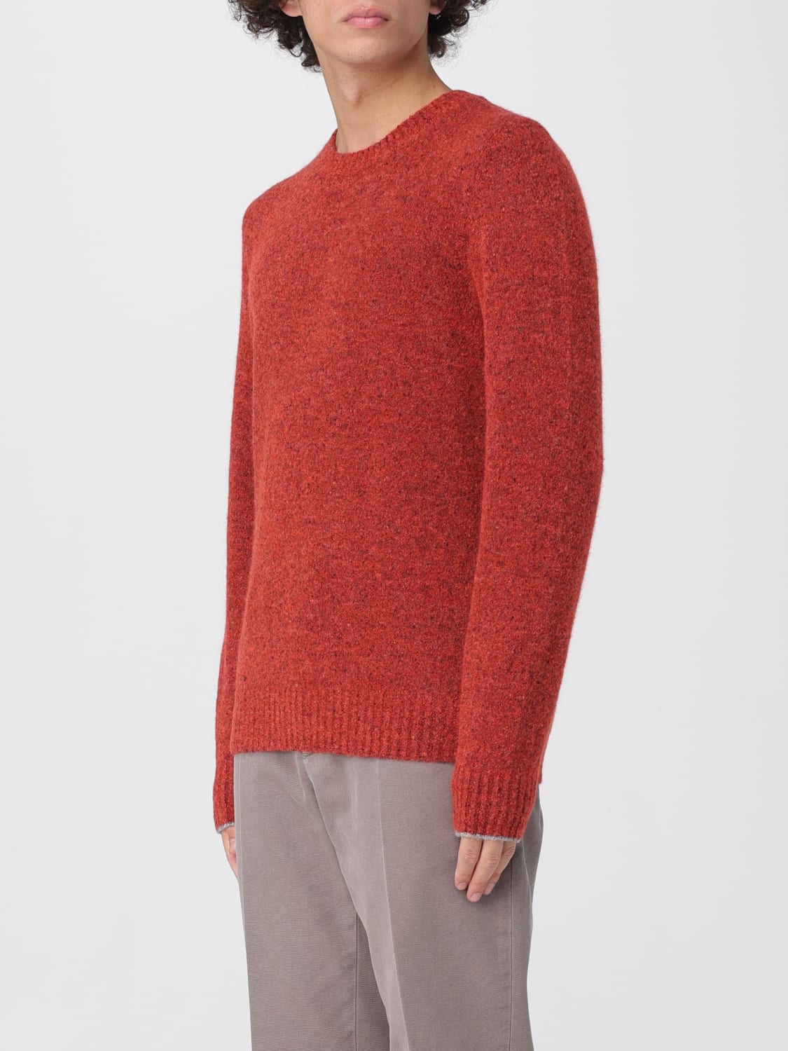 BRUNELLO CUCINELLI SWEATER: Sweater men Brunello Cucinelli, Orange - Img 4