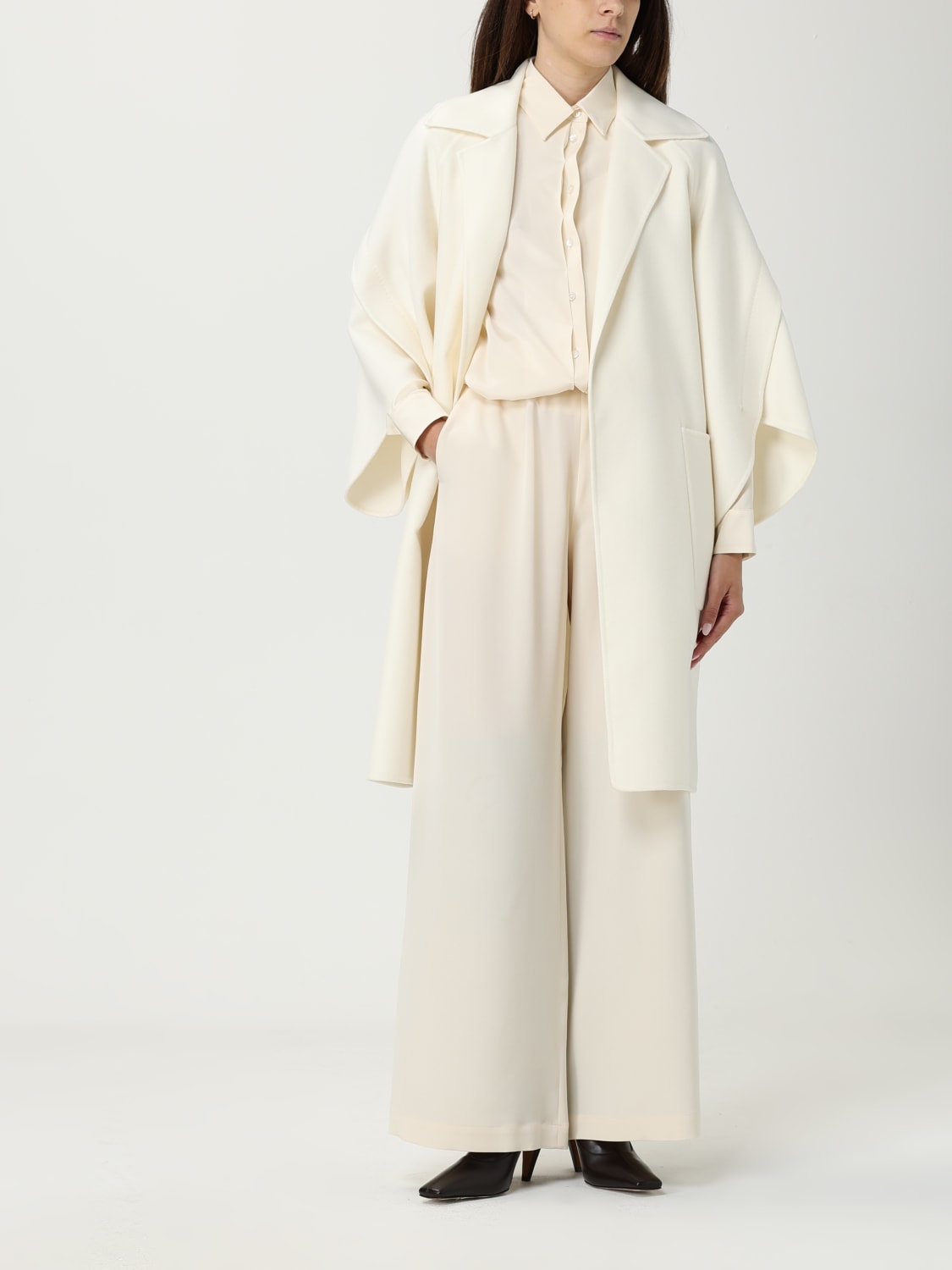 MAX MARA CAMISA: Camisa mujer Max Mara, Crema - Img 2