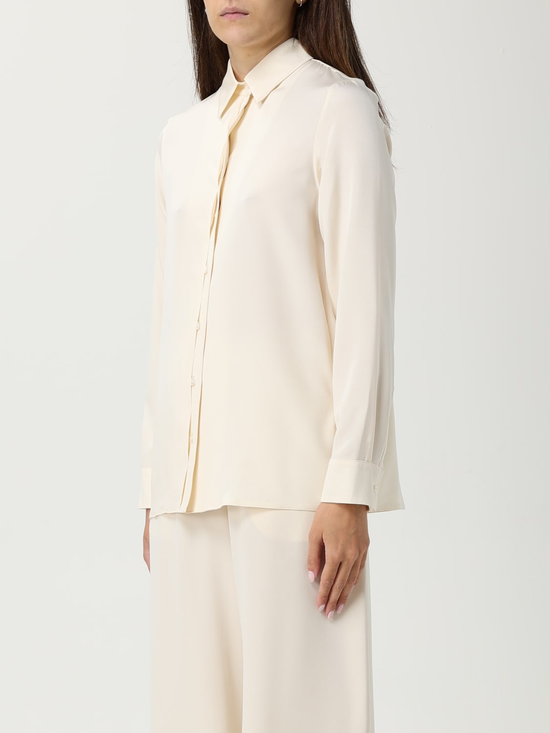 MAX MARA CAMISA: Camisa mujer Max Mara, Crema - Img 4