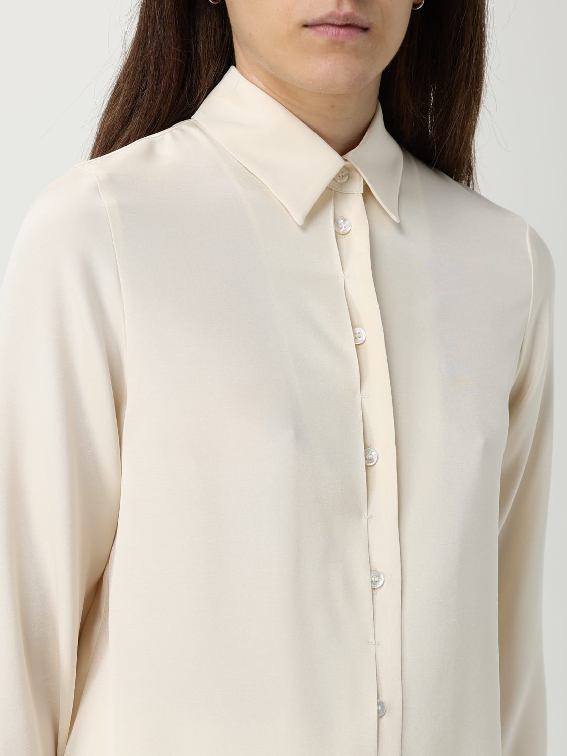 MAX MARA CAMISA: Camisa mujer Max Mara, Crema - Img 5